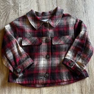 Zara Red and Black Plaid flannel